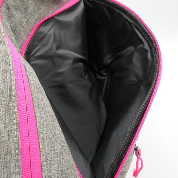 Franklin Pickleball Sling Backpack Gray Pink Fence Hook Water Bottle Pocket - Picture 8 of 9